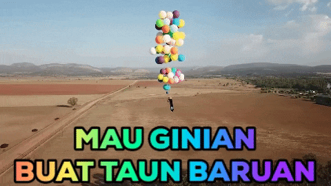 Terbang dengan Balon kayak di Film 'UP'? Ternyata Bisa!