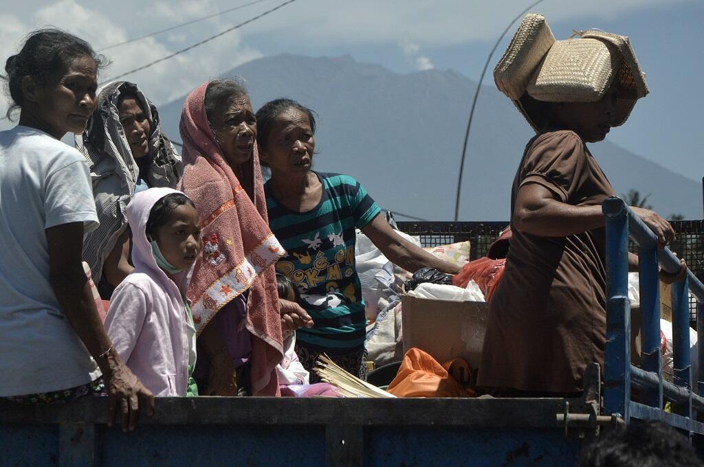 Beberapa Pengungsi Erupsi Gunung Agung enggan Pulang