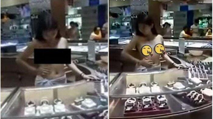 UNNCHH !! SPG Toko Ini Tampil Topless untuk promosi Berlian, Sang Pemilik Dikritik!