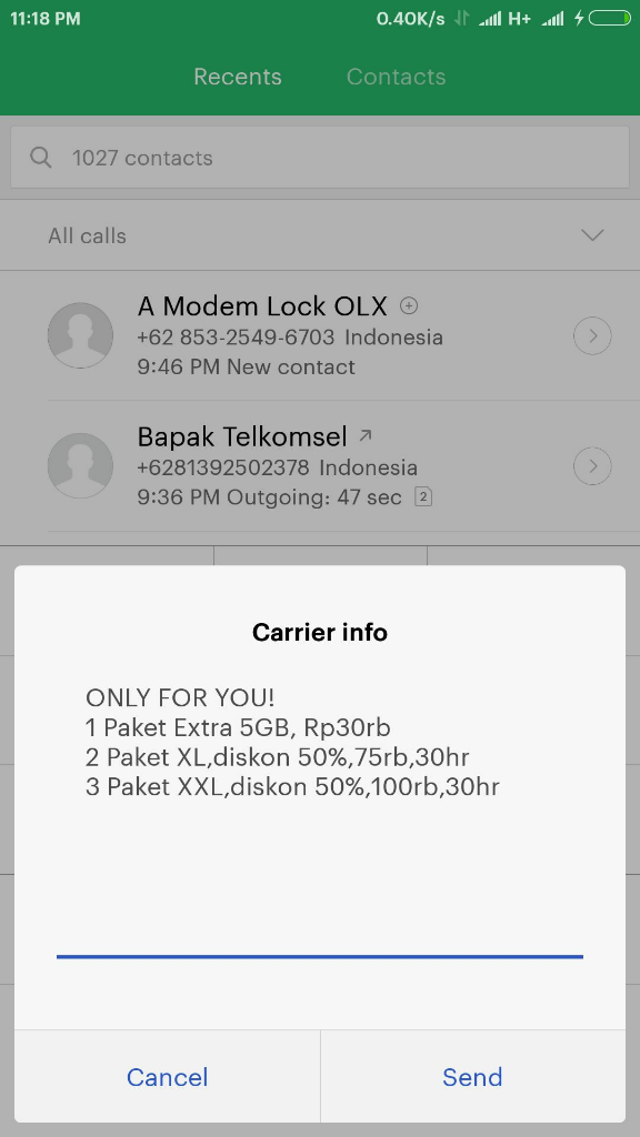 Pemakai indosat internet gabung di sini. - Part 2 - Page