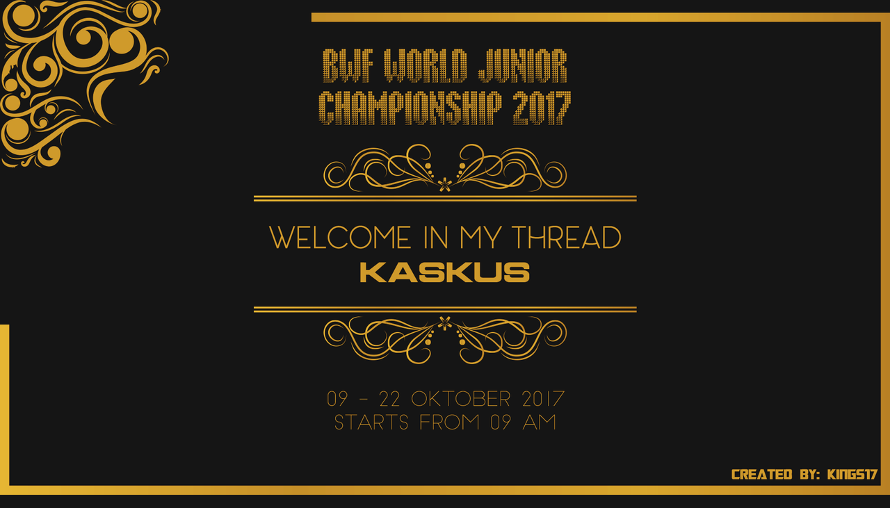 &#91;FR&#93; Sejarah di Blibli.com Yonex Sunrise BWF World Junior Championships 2017