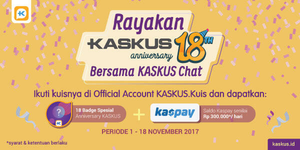 Sambut Semua Kejutan di Ulang Tahun KASKUS, Banyak Enaknya!