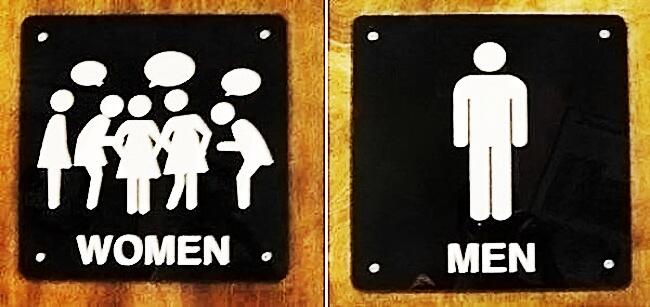 9 Simbol Toilet berdasarkan Perbedaan Kepribadian Pria dan Wanita..Unik Banget!