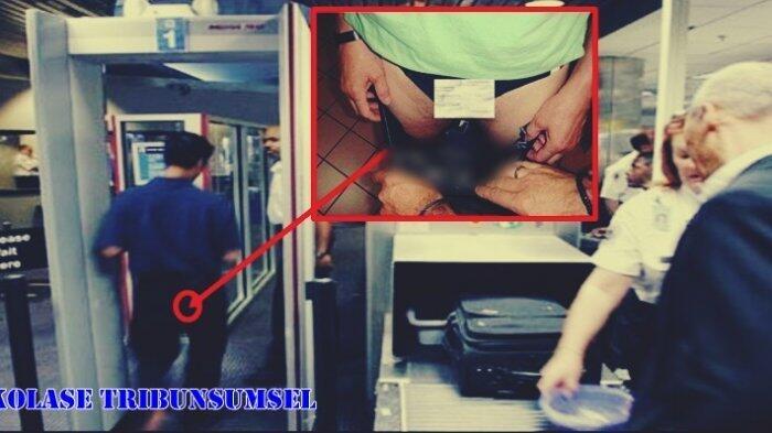 Petugas Bandara Kaget Lihat di Selangkangan Wanita, Ternyata Ada Benda Ini