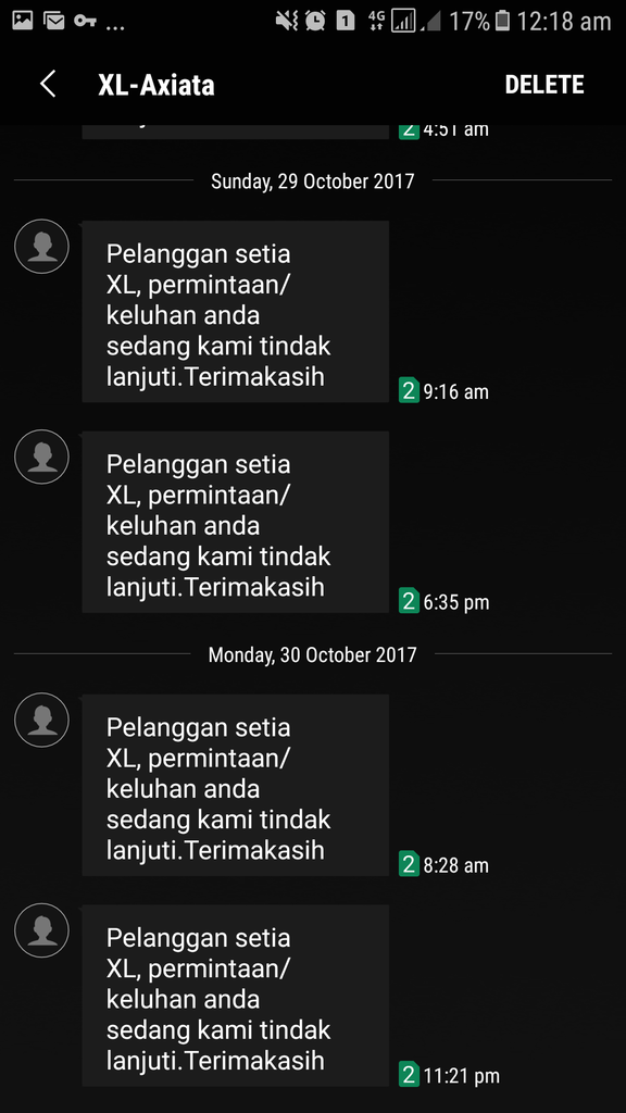 Benar-benar Kecewa terhadap XL Axiata