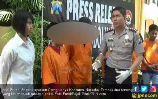 Aksi Berani Bocah Laporkan Orangtuanya Konsumsi Narkoba