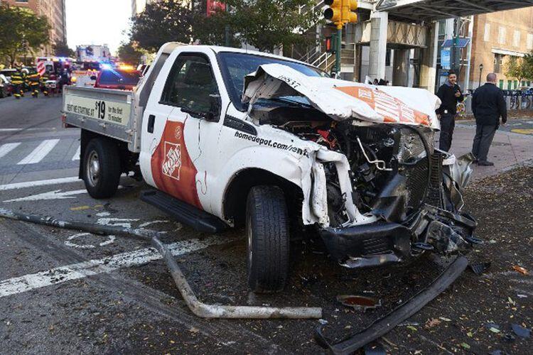 Begini Penampakan Paska Serangan Teror Mobil di New York!