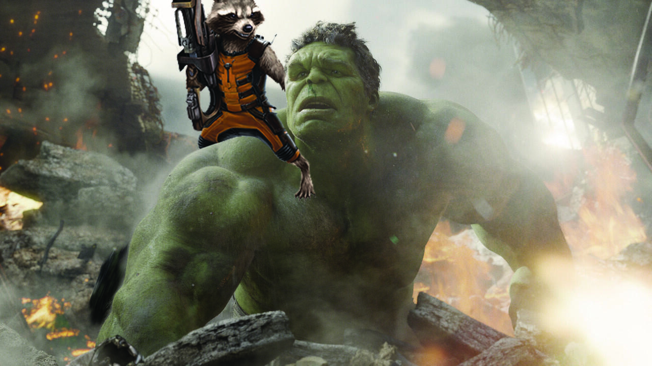 Hulk Akan ‘Berduet’ Dengan Rocket Raccoon Dalam Avengers:Infinity War!