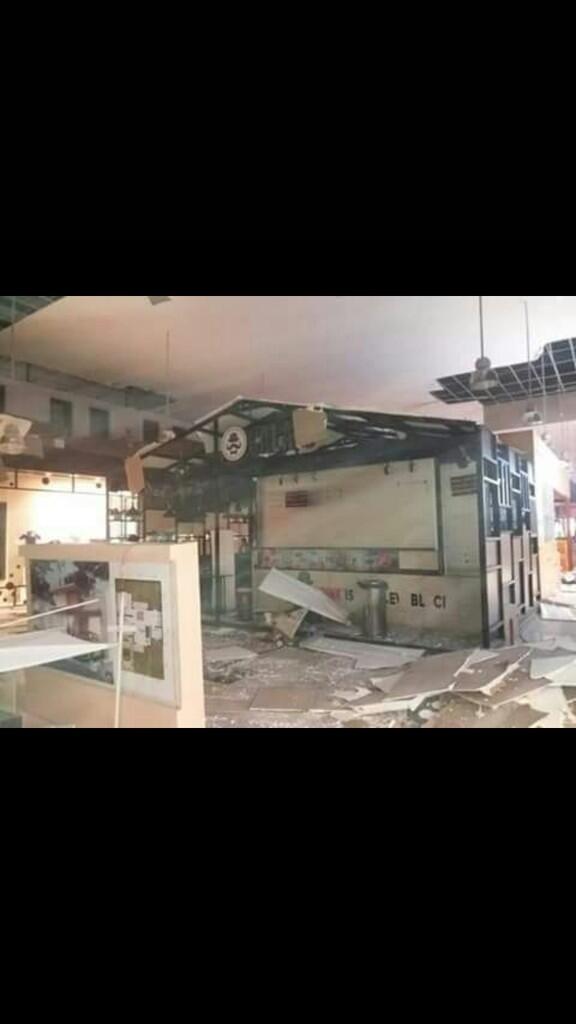 Suasana Pasca Gempa 5 kali di Ambon