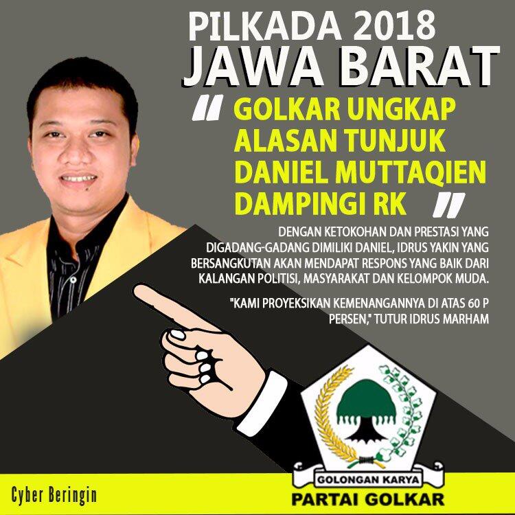 Golkar Paling Potensial Rebut Posisi Pendamping Ridwan Kamil