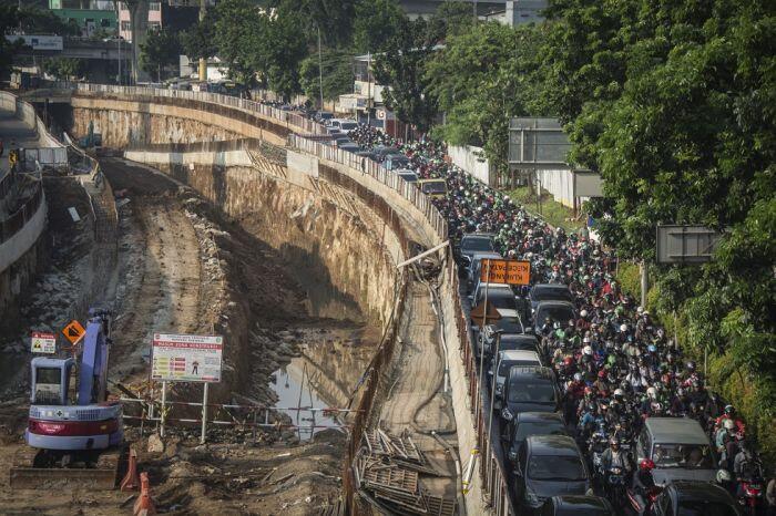Menyoroti proyek biang kemacetan di Jakarta