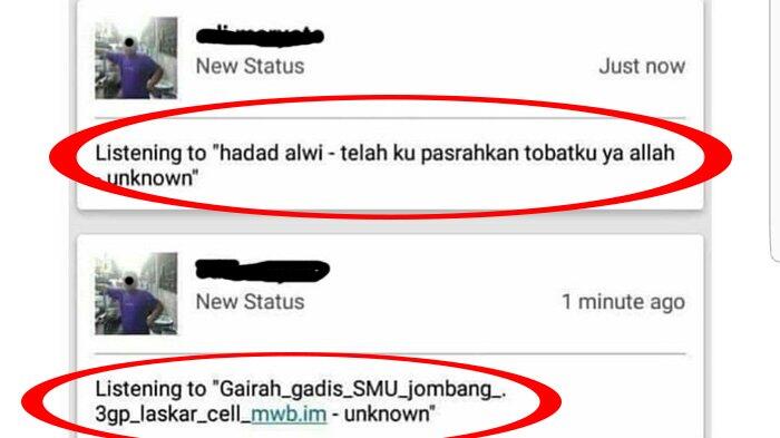 Kocak, Pria Ini Terciduk nonton Bokep Lewat Status Sosmednya