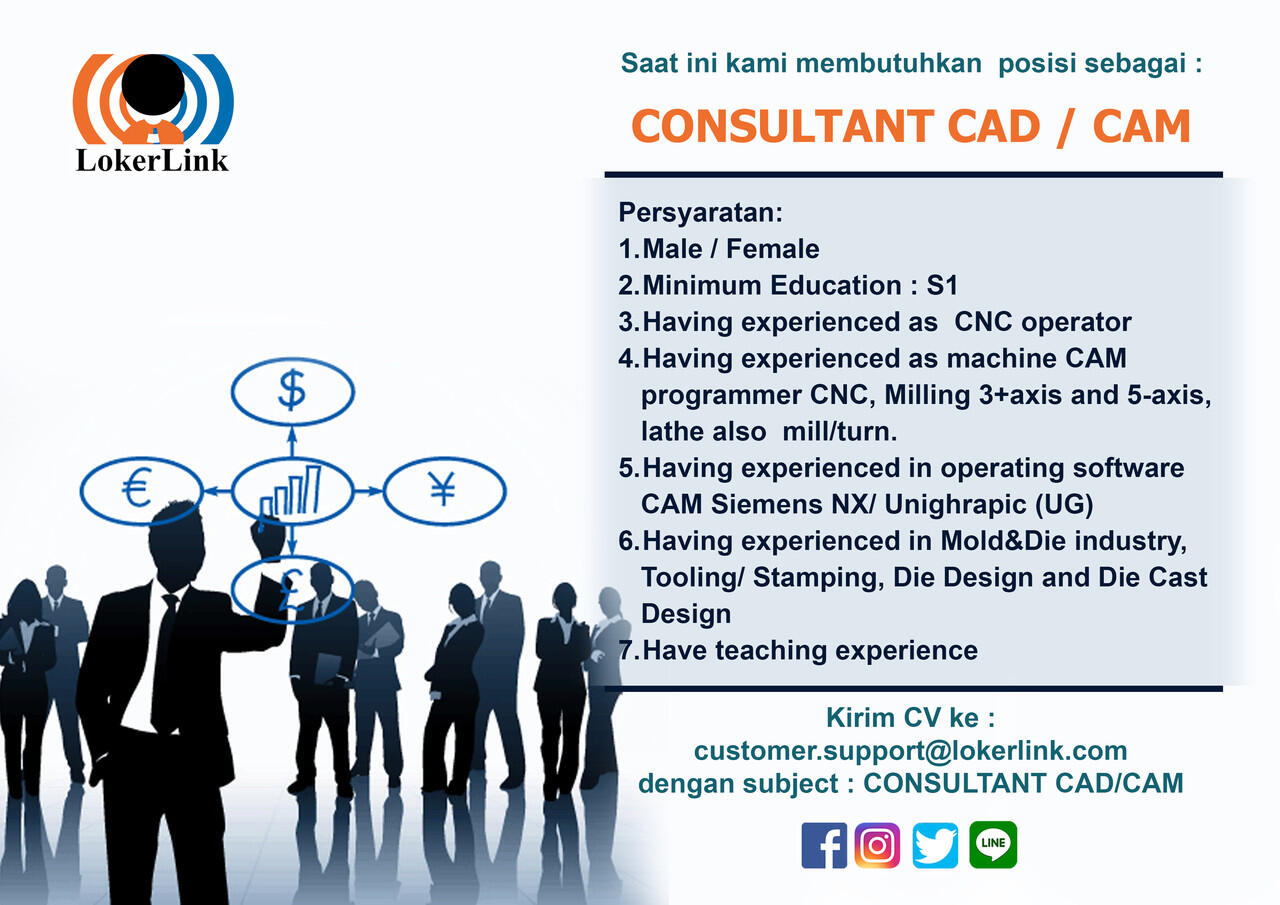 CONSULTANT CAD / CAM (Lowongan Kerja)