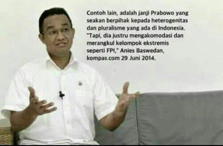 Buruh Anggap Anies Santun dan Cerdas tapi Pembohong