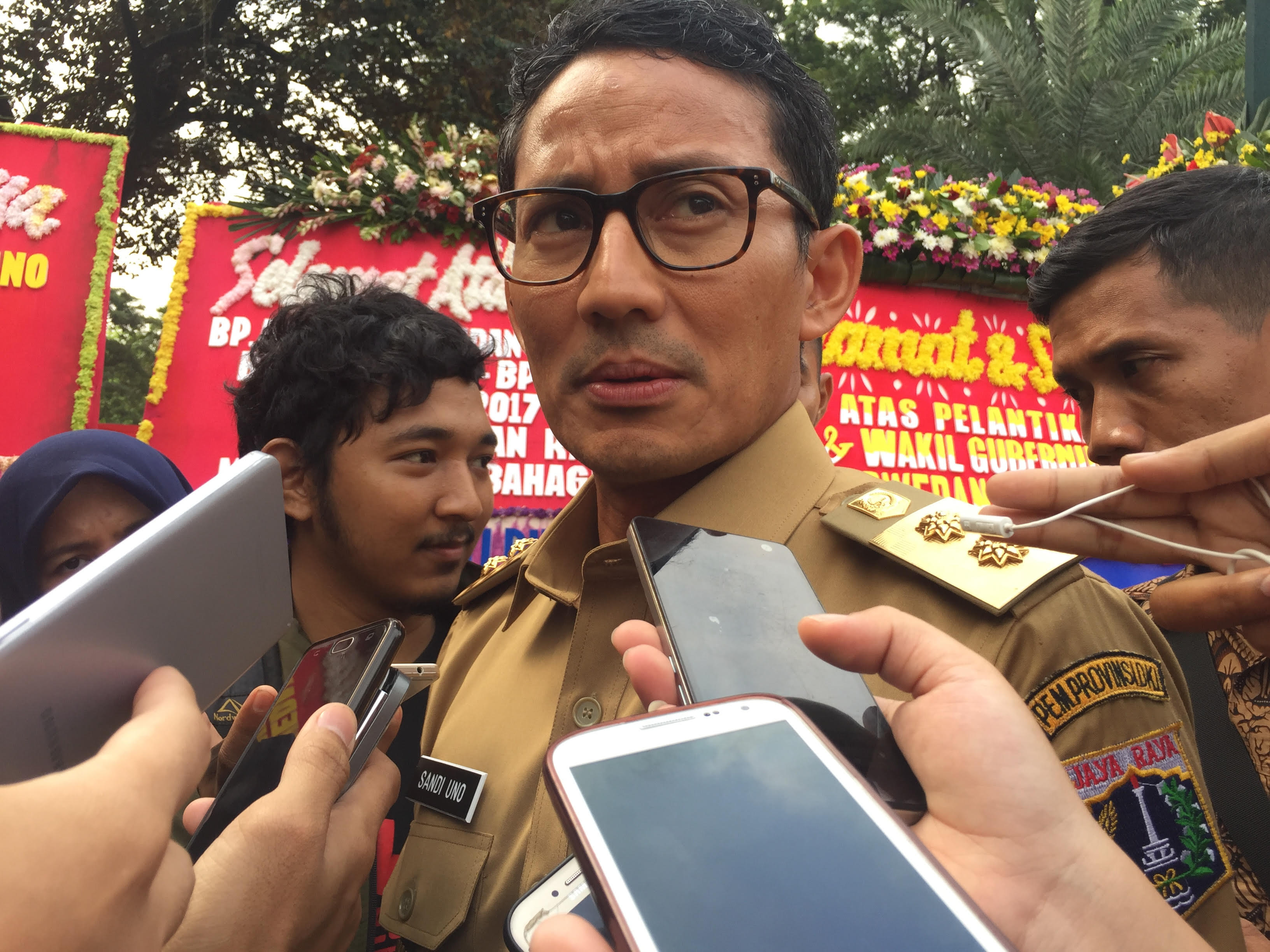 Sandi Mengaku Memerintahkan SKPD Irit Bicara