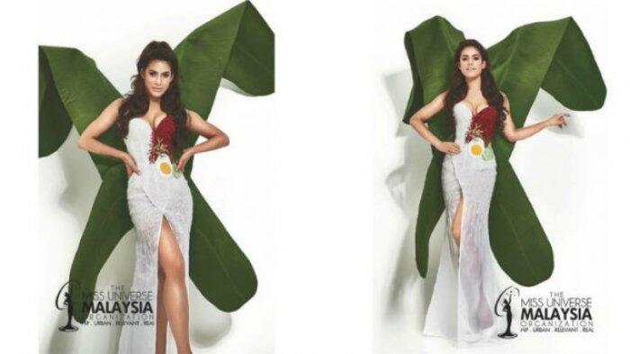 Idih, Miss Universe Malaysia Pakai Gaun Nasi Lemak, Ada Telur Ceploknya!