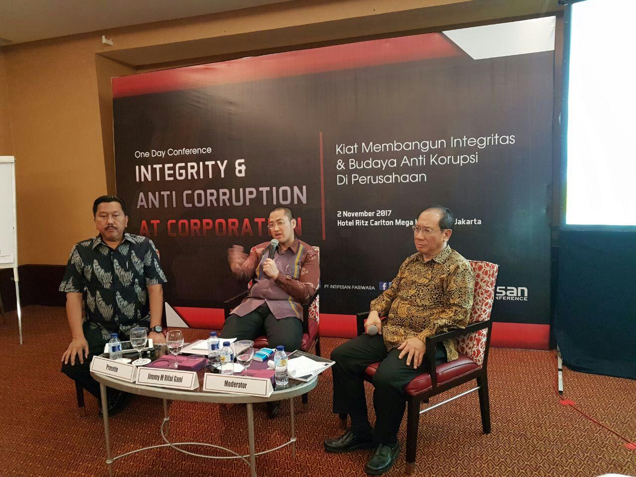 Seminar Integrity And Anti Corruption For Corporation Di Hotel Ritz Carlton Jakarta