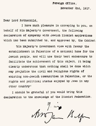 Peringatan 100 Tahun Deklarasi Balfour