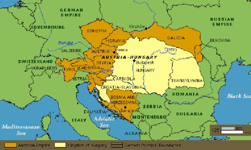 Чехословакия албания венгрия. Границы Австро Венгрии в 1914. Карта Австро Венгрии 1914. Австро Венгрия на карте 1914 года. Галиция на карте Австро-Венгрии.