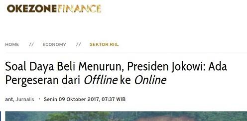 Nielsen: Penjualan Turun Akibat Daya Beli Lemah, Bukan Tren Online
