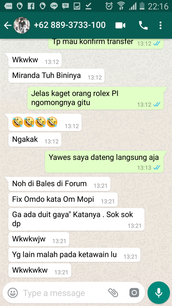 Penipuan Mengatasnamakan Orang Lain