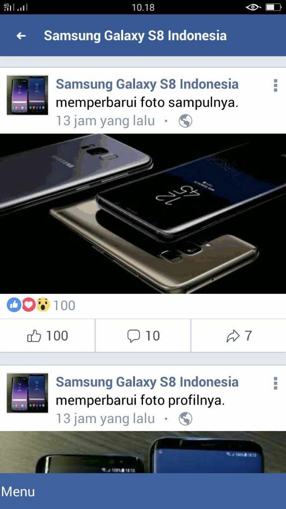 Cek Facebook Nemu Yang kaya Begian