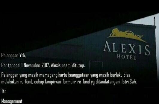 APA SALAH KAMI '' HOTEL ALEXIS '' PAHAMI