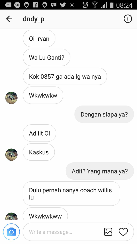 Penipuan Mengatasnamakan Orang Lain