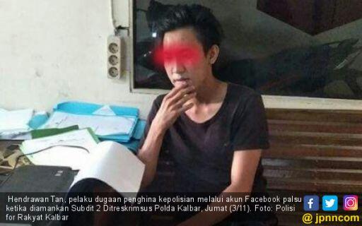 Sok Jagoan Seenaknya Menghina Polisi, Akhirnya Diciduk