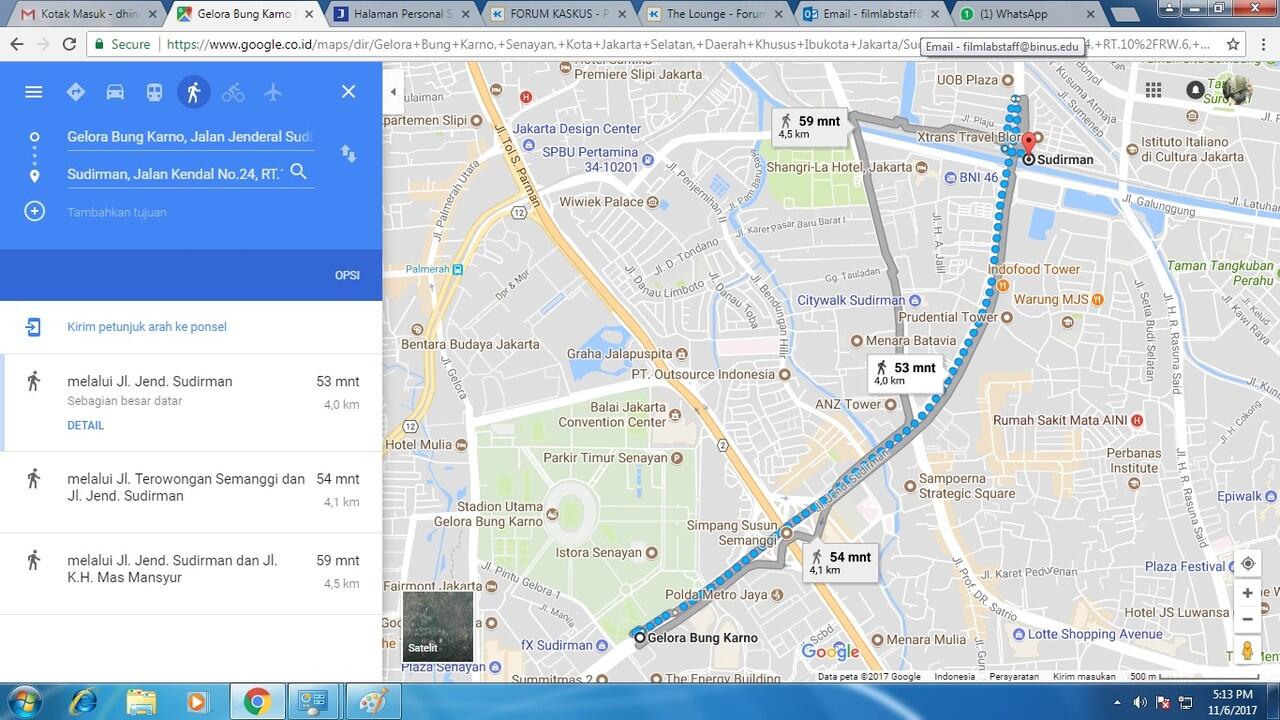 GOOGLE MAP LAGI LINGLUNG