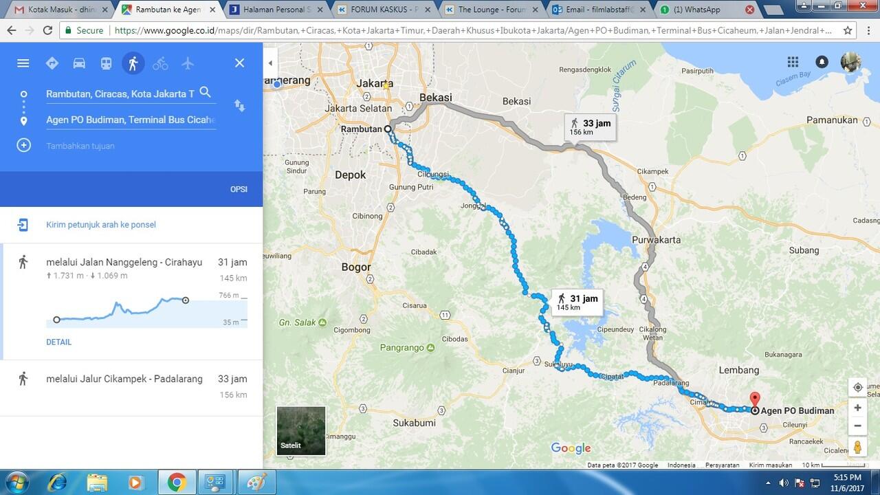 GOOGLE MAP LAGI LINGLUNG