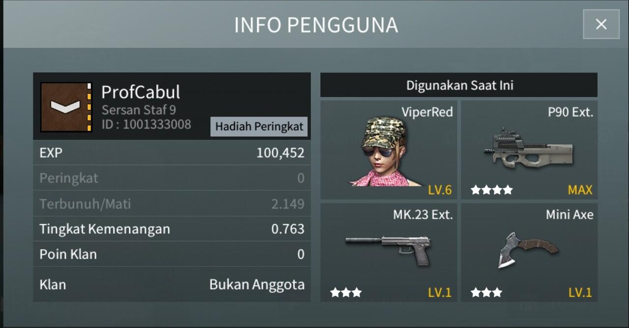 Point Blank Strike Mobile KASKUS