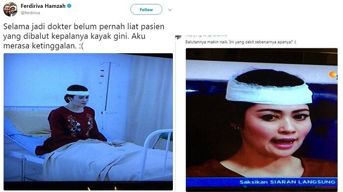 Ketika Dokter Bingung dengan Balutan Perban dalam Sinetron, netizen ikut komen 