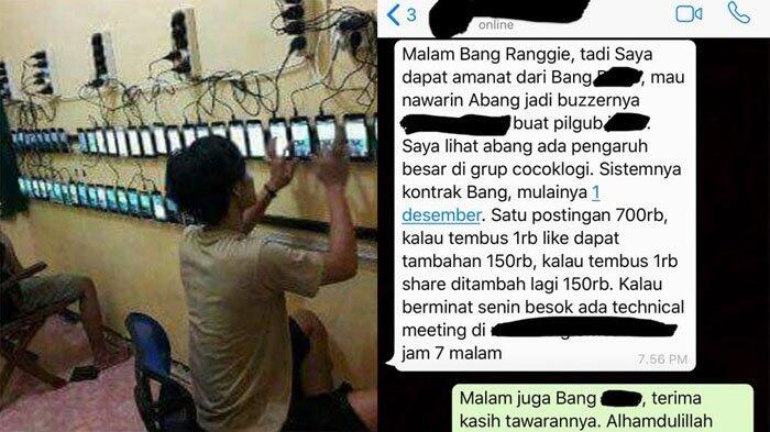 Admin Grup Ditawari Jadi Buzzer buat Pilgub, Bayarannya Lumayan, Tapi Ada 1 Hal Ini