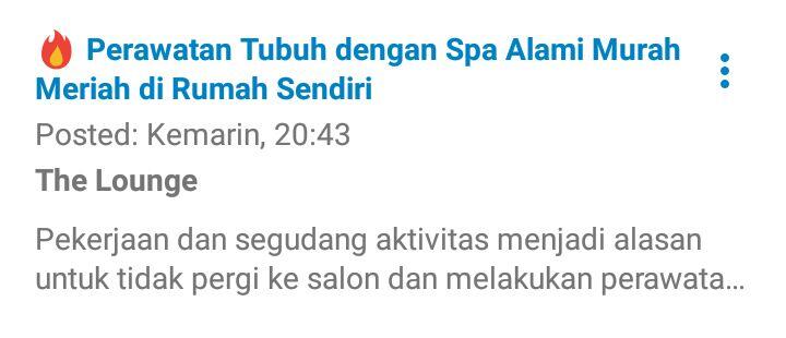 Perawatan Tubuh dengan Spa Alami Murah Meriah di Rumah Sendiri