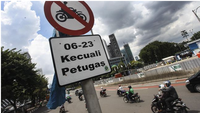 Anies akan Hapus Larangan Motor, Ini Kata Dishub DKI