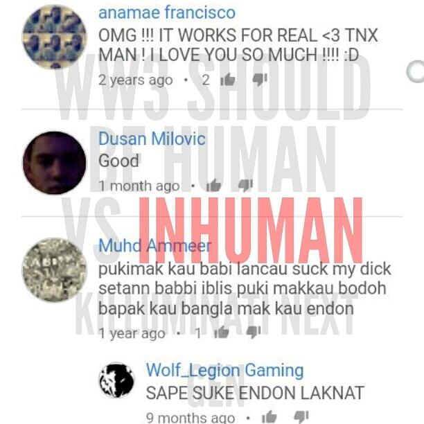 Perang Dunia 3 MANUSIAWI vs TAK MANUSIAWI