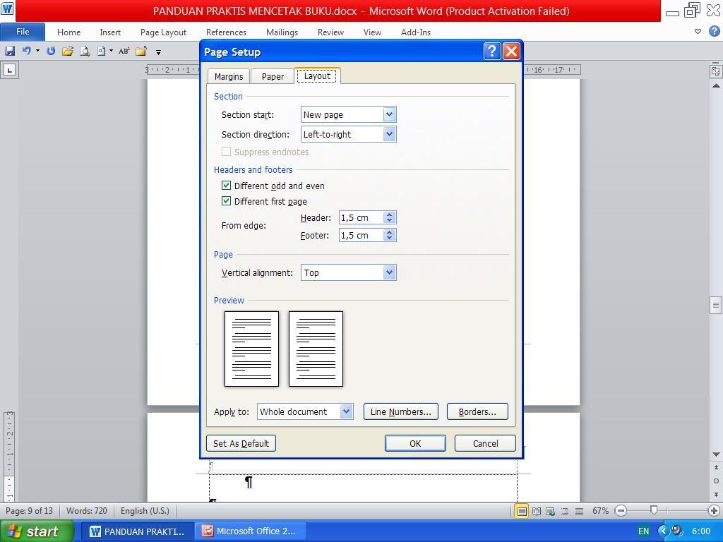 ME-LAYOUT BUKU DENGAN MS. WORD (4)