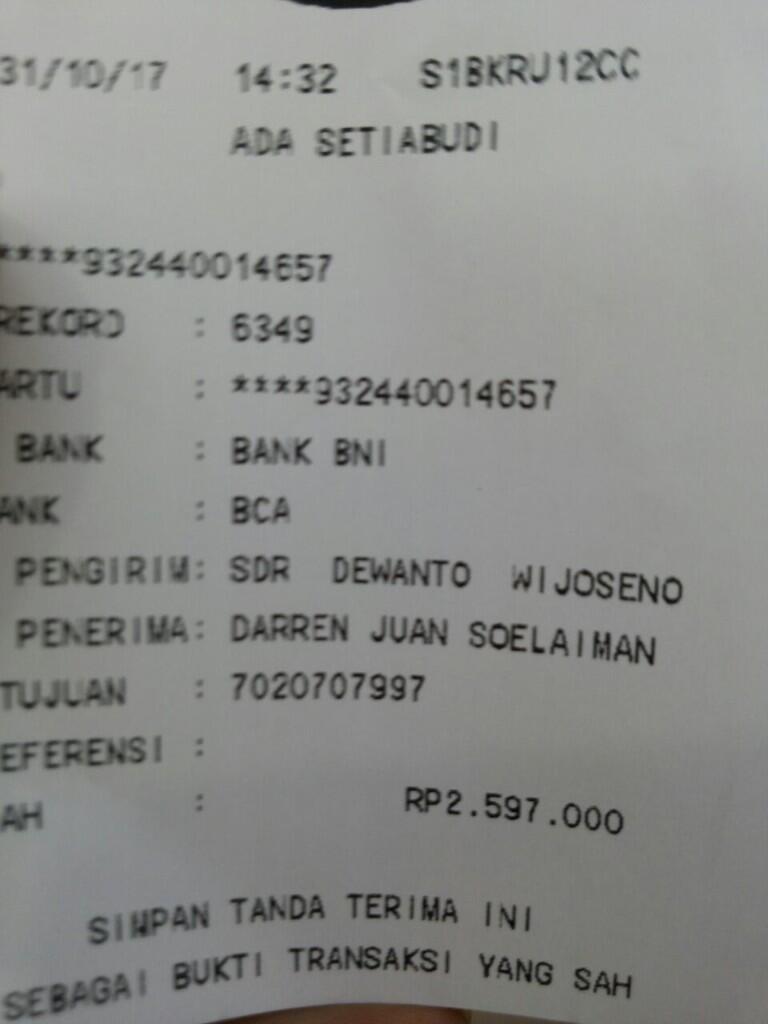 Penipuan oleh kaskus user id breakeror (jual oppo f1s plus)