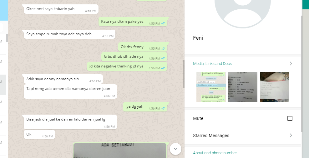 Penipuan oleh kaskus user id breakeror (jual oppo f1s plus)