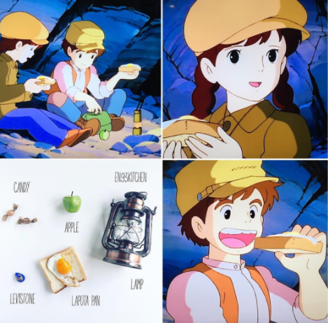 Perempuan Ini Jadikan Makanan di Animasi Studio Ghibli Nyata