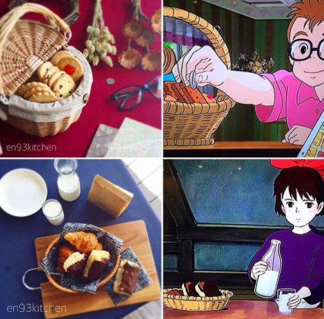 Perempuan Ini Jadikan Makanan di Animasi Studio Ghibli Nyata