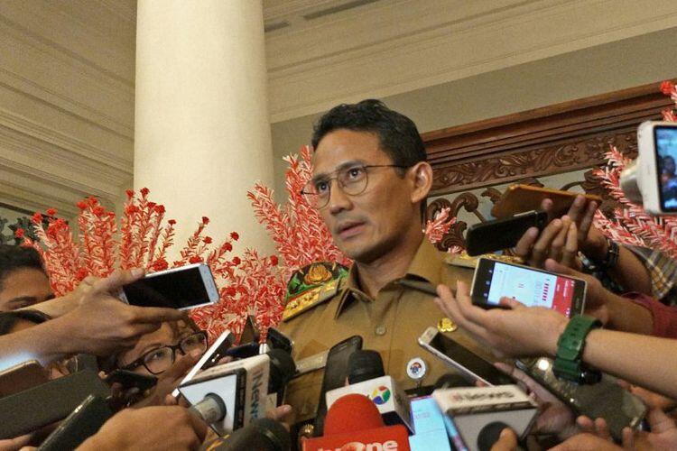 Sandiaga: Siapa yang Menyebabkan Macet, Motor atau Mobil?