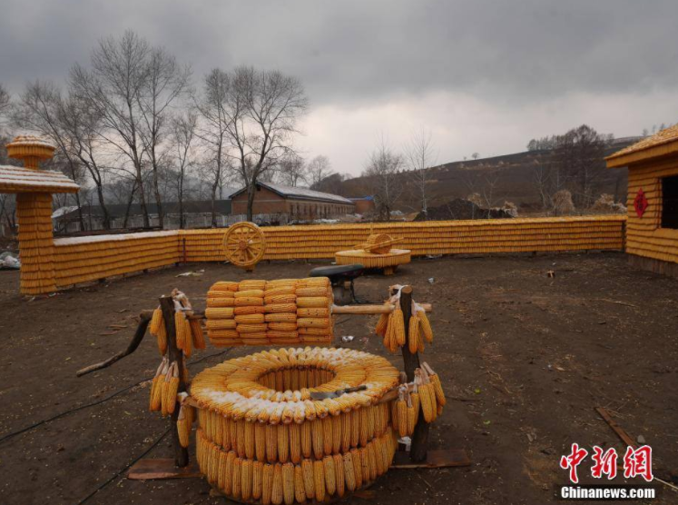 Petani China Ini Membangun &quot;Rumah dan Halaman Emas&quot; !