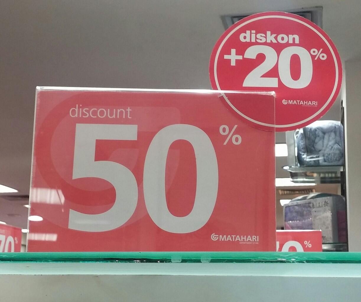 Seberapa Gede Diskon yang Pernah Agan Dapet Waktu Belanja?