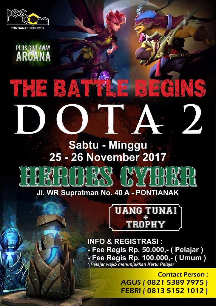 THE BATTLE BEGINS 24 - 26 Nopember 2017