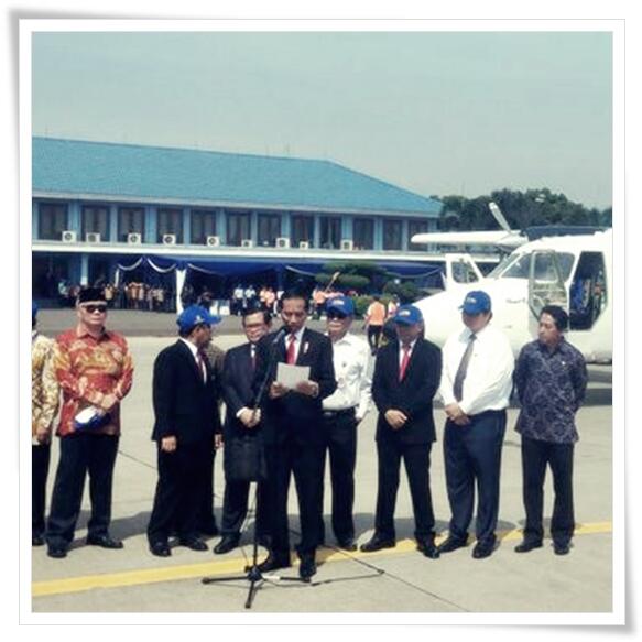 Kasihan! Bocah SD Ini Ngga Tahan Dan Akhirnya Muntah Di Depan Presiden Jokowi