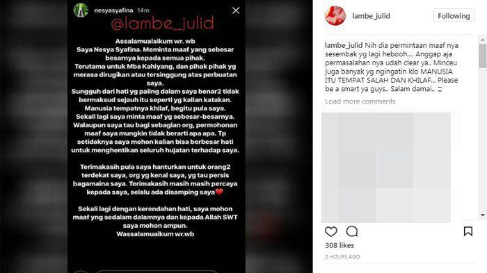 Suami-Istri Memohon Maaf Minta Videonya Dihapus, Netizen Geram Saat Hina Kahiyang Ayu