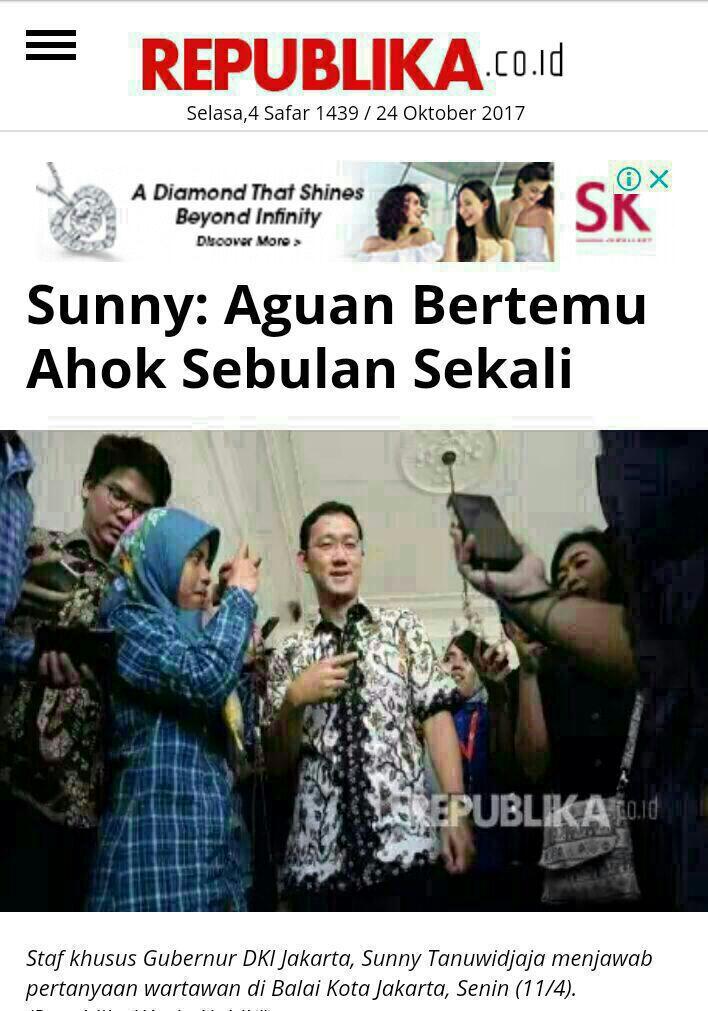 Sekda DKI Tak Tahu Muncul NJOP Janggal di Pulau Reklamasi

