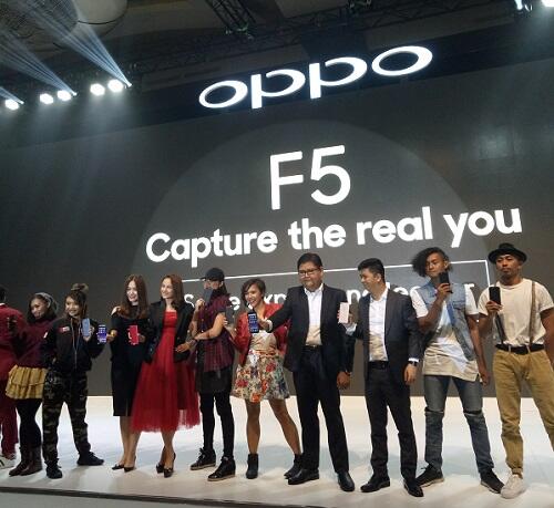 OPPO Resmi Luncurkan F5, Ini Teknologi Yang ada di Smartphone OPPO F5